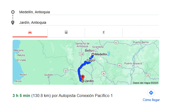 Jardin Antioquia on Google maps