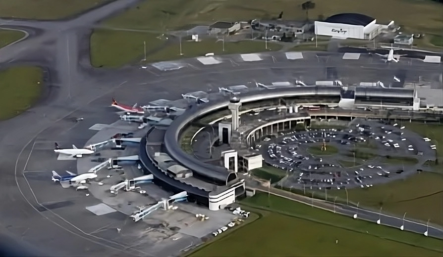 Aerial view of Rionegro Airport